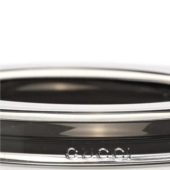 Gucci Plexiglass/Resin Black And Clear Bracelet  New In Box! - Picture 4 of 9